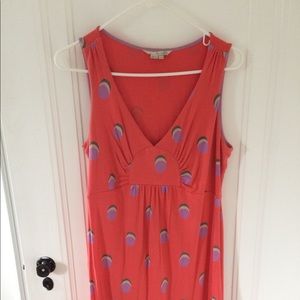 Boden Trailing Dots Tunic Dress